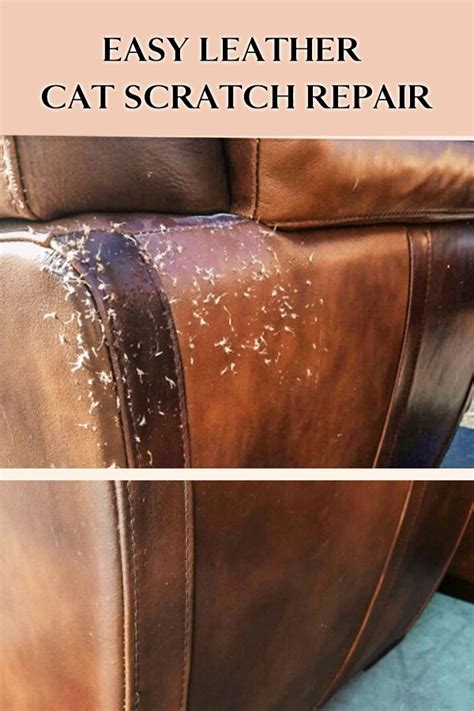 best way to fix scratches on leather furniture