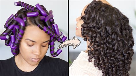 This Best Way To Flexi Rod Natural Hair For New Style