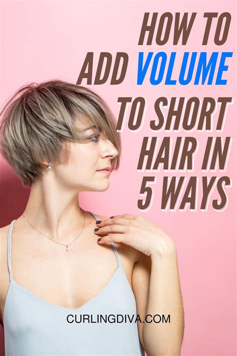 The Best Way To Get Volume In Short Fine Hair With Simple Style