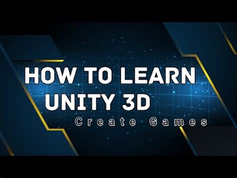 best way to learn unity 3d