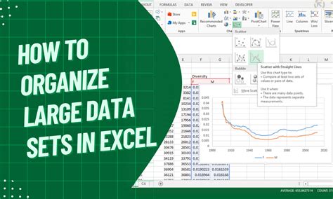 Best Way To Organize Large Amounts Of Data In Excel