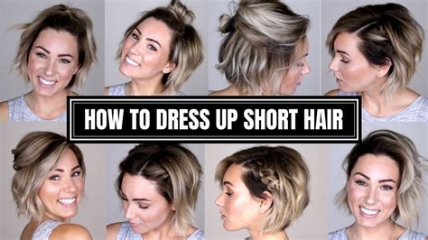 Stunning Best Way To Wear Short Hair Up With Simple Style