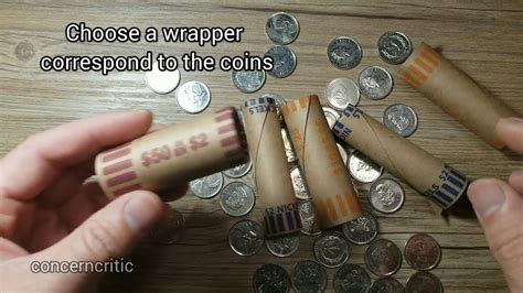 best way to wrap coins