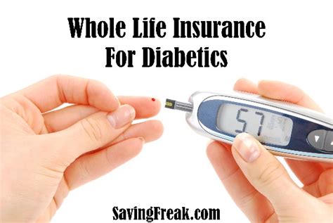 best whole life insurance for diabetics