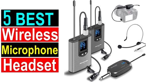 Best Wireless Headset Microphone Systems