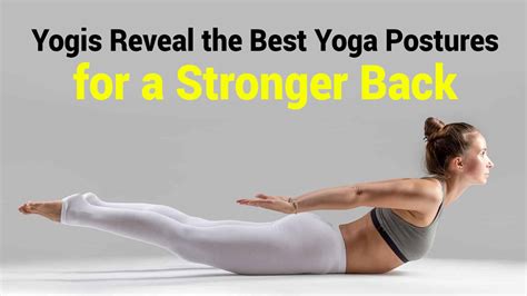Best Yoga Postures Back