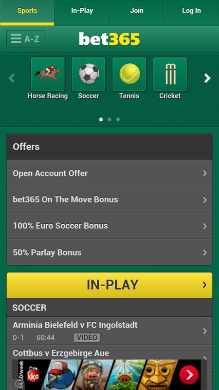 bet 365 free in play bet