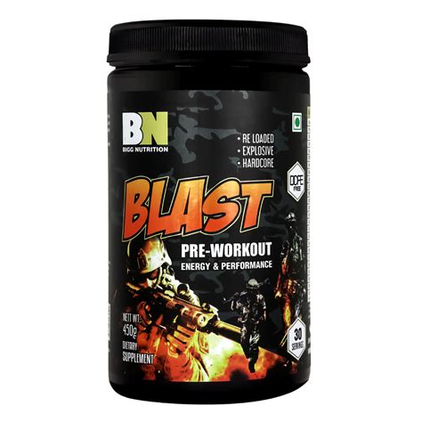 Pre Workout Powder Supplement 450g 56 Servings Berry
