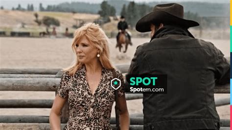 Beth Dutton Pink Leopard Dress