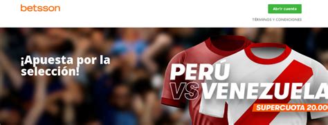 betsson peru vs venezuela