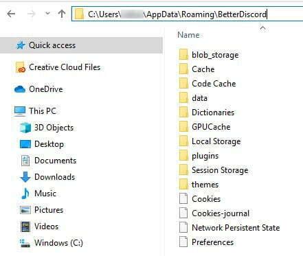 better discord installation folder