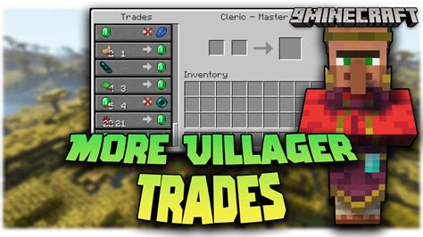 better minecraft mod villager trades