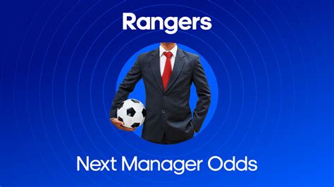 betting odds next rangers manager