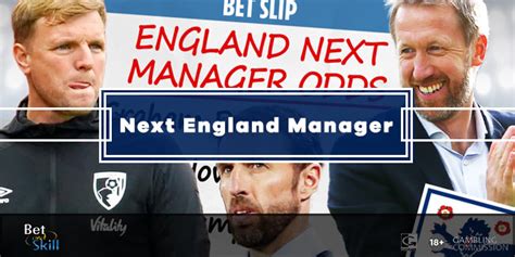 betting on next england manager