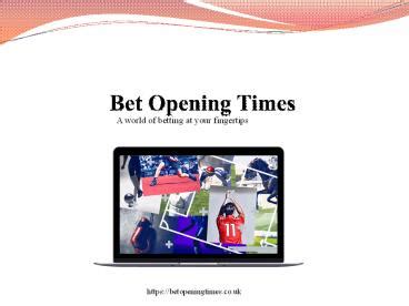 betting shop opening times sunday