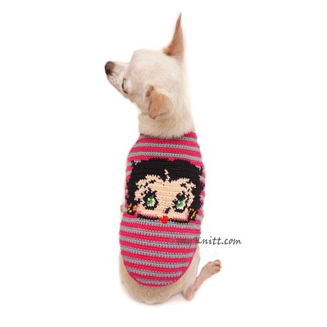 Betty Boop Dog Clothes, Dog Halloween Costumes DF116 by Myknitt myknitt