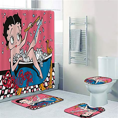 betty boop shower curtain