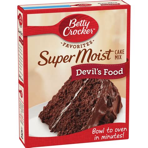 betty crocker devils food cake mix brownies