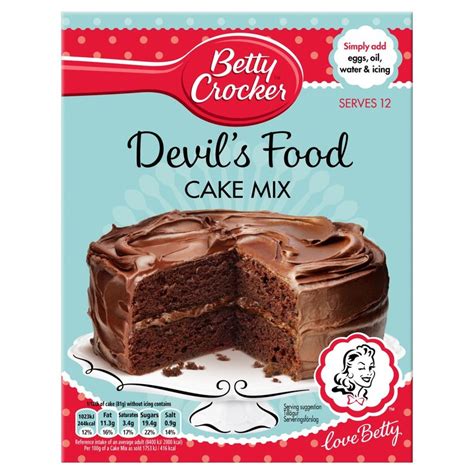 betty crocker devils food cake mix vegan