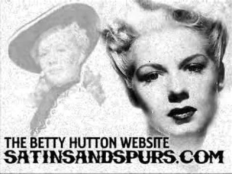 betty hutton songs youtube
