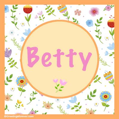 betty name meaning and origin