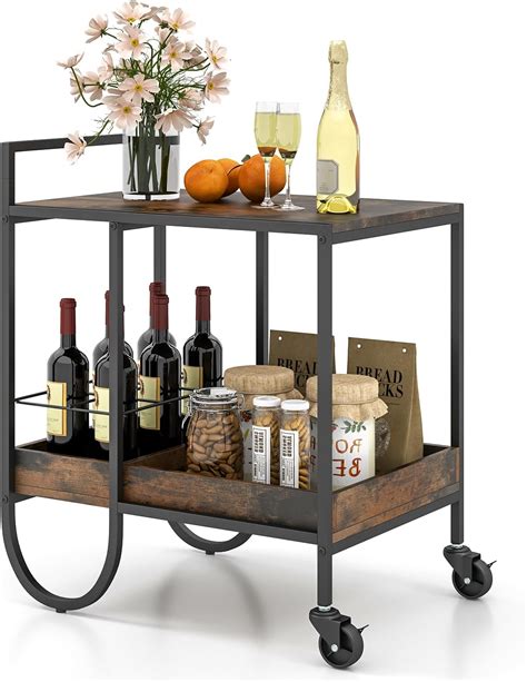 Beverage Cart On Wheels