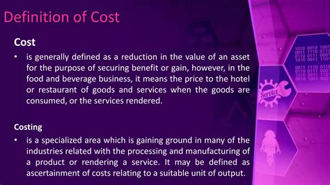 Beverage Cost Definition