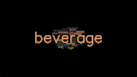 Beverage Use Synonym