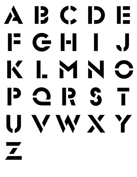 Beware 1 Inch Printable Stencil