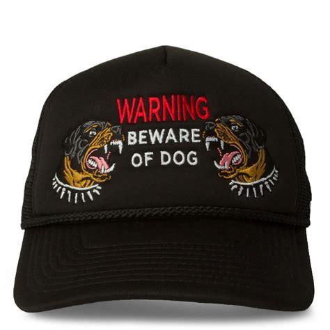 beware of dog hat