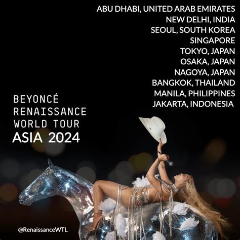 beyonce asia tour 2024