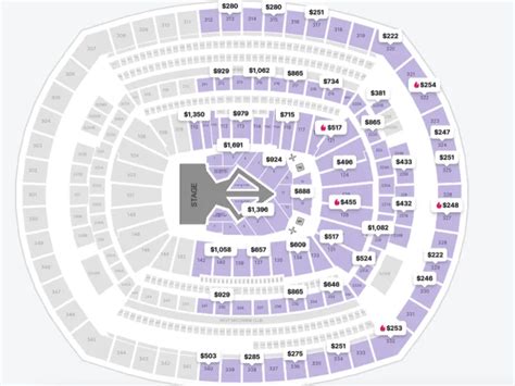 beyonce cowboy carter metlife seating