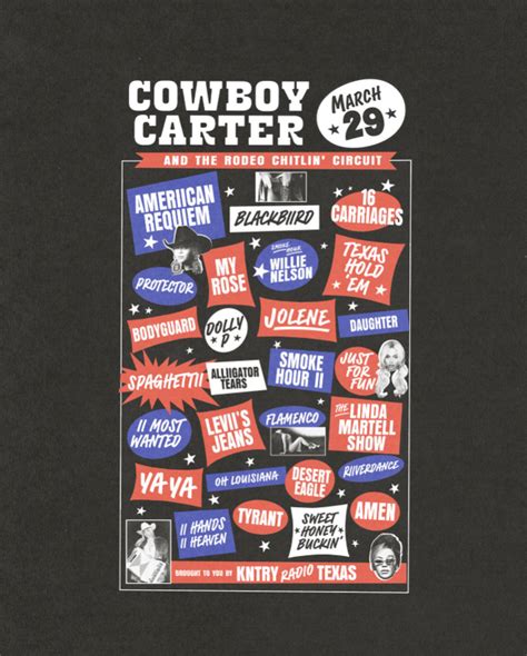 beyonce cowboy carter songs list