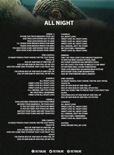 beyonce f up the night lyrics