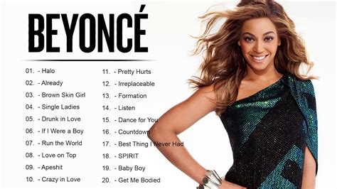 beyonce most famous songs