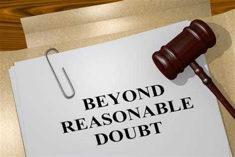 beyond a reasonable doubt means