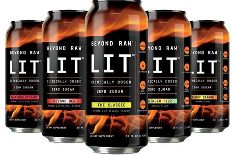 Beyond Raw Lit Pre Workout Flavors