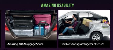 Bezza Luggage Capacity