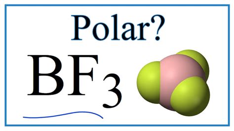bf3 is non polar