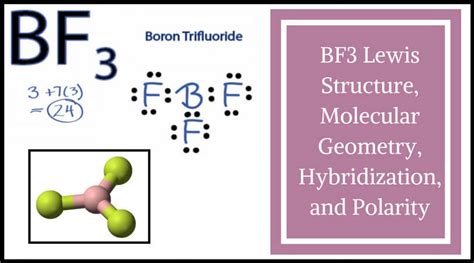 bf3 lewis structure molecular geometry