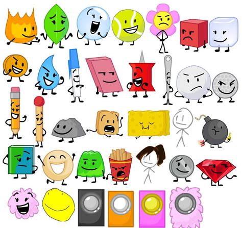 bfdi characters