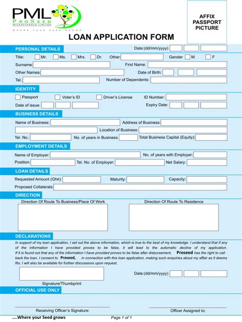 bfs loans online application form