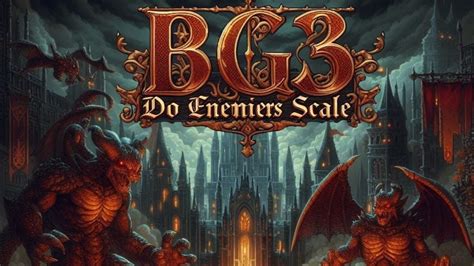 bg3 do enemies level with you