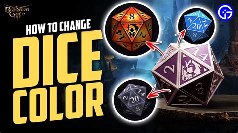 bg3 how to change dice color