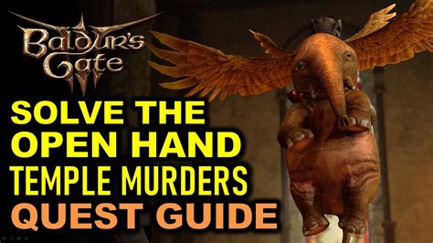 bg3 open hand temple murders key