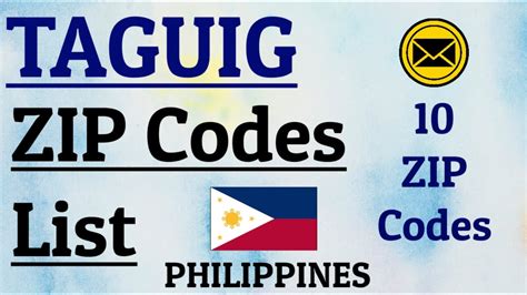 bgc taguig zip code philippines