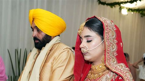 bhagwant singh maan wife