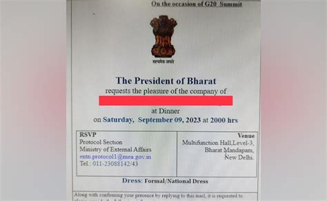 bharat india name change