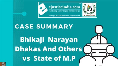 bhikaji narayan vs state of mp