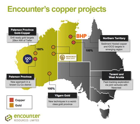 bhp mines australia map
